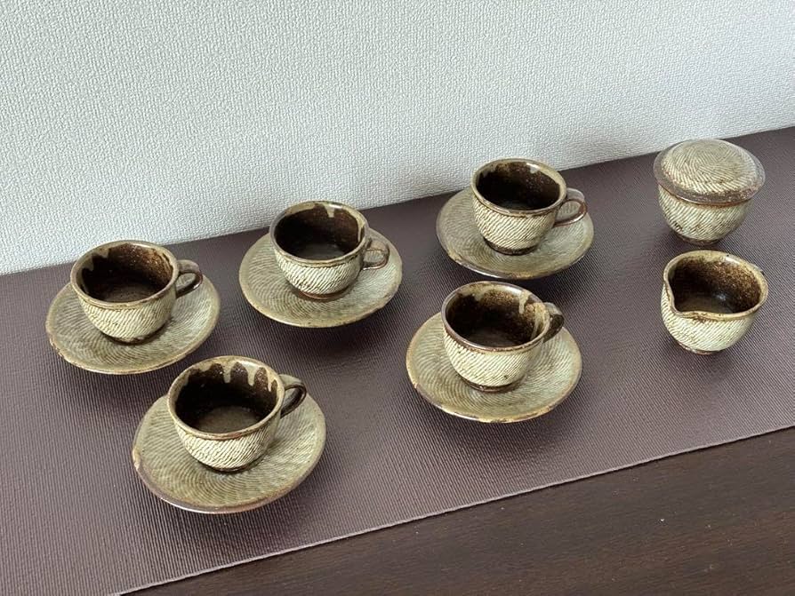 人間国宝　島岡達三　コーヒーカップ&ソーサー　珈琲碗皿 Yahoo!オークション -「島岡達三 コーヒー」の落札相場・落札価格